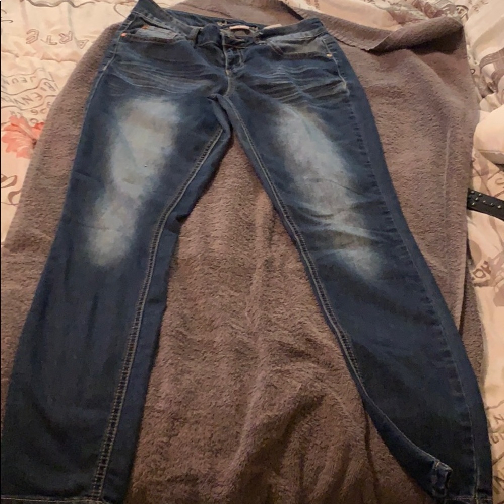 White washed jeans